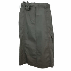 Safari Cargo Olive Skirt