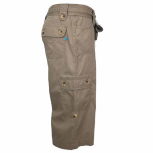 Safari Cotton Shorts – Khaki