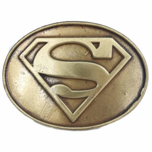 Superman Gold Buckle