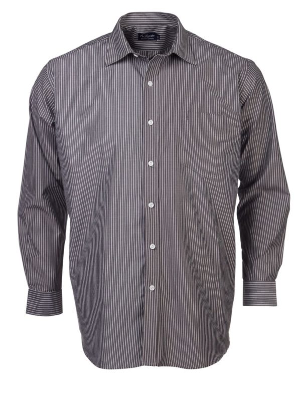 mens long sleeve stripe shirt