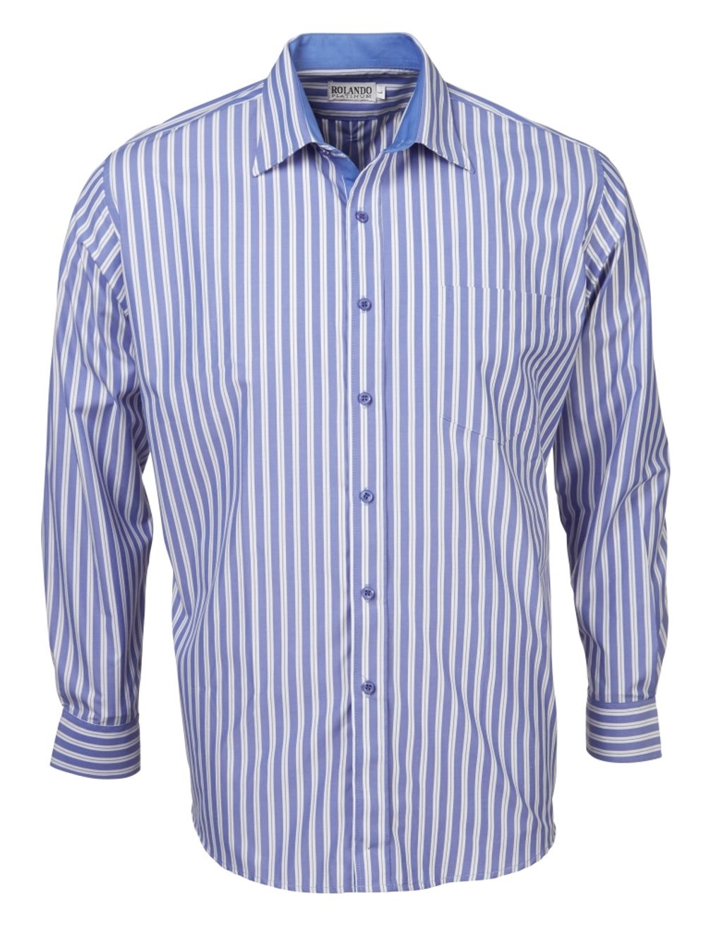 mens stripe long sleeve shirt