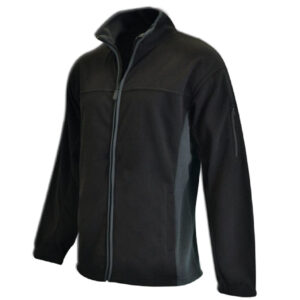 2-Tone Fleece Jacket – Black/Graphite